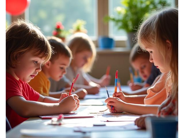 Stages vacances français enfants créatifs