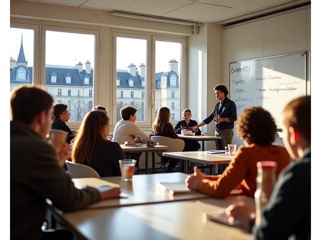 Cours de français à Paris